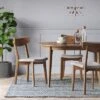 Astrid Mid-Century Round Extendable Dining Table - Threshold™ 2 Astrid Mid-Century Round Extendable Dining Table - Threshold™ -Threshold™ GUEST 1898f461 c569 44f1 a292 7a8c93fb1ac3
