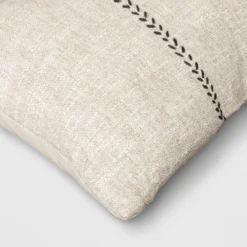 Oversized Stitched Lumbar Throw Pillow Neutral - Threshold™ 8 Oversized Stitched Lumbar Throw Pillow Neutral - Threshold™ -Threshold™ GUEST 1b3e6912 537b 4a18 a3c5 485cfb4f0792