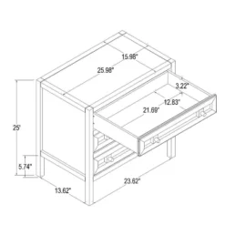 Springville 3 Drawer Nightstand White - Threshold™ Designed With Studio McGee 13 Springville 3 Drawer Nightstand White - Threshold™ Designed With Studio McGee -Threshold™ GUEST 1f01fd2b a8bf 4ec8 a99b d1d0f20bd4fd
