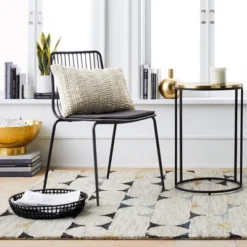 Set Of 2 Sodra Rounded Seat Wire Dining Chair Black - Threshold™ -Threshold™ GUEST 1f0c0031 cd11 4dd2 b4b3 61162d0e2dff