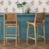 Ceylon Woven And Wood Barstool - Threshold™ 2 Ceylon Woven And Wood Barstool - Threshold™ -Threshold™ GUEST 2589bd3f 9e44 4b02 8c14 baee5cf5d602
