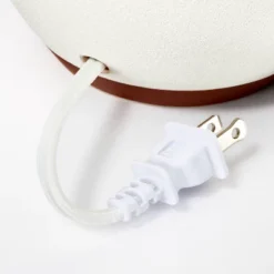 Ceramic Table Lamp With Gingham Print Pleated Shade White (Includes LED Light Bulb) - Threshold™ Designed With Studio McGee 9 Ceramic Table Lamp With Gingham Print Pleated Shade White (Includes LED Light Bulb) - Threshold™ Designed With Studio McGee -Threshold™ GUEST 27cadcf6 3a70 4c09 bf47 cd7e6352c324