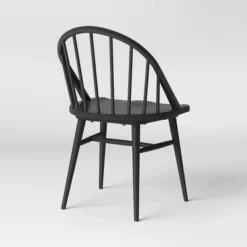 2pk Adwolf Rounded Spindle Dining Chairs Black - Threshold™ 12 2pk Adwolf Rounded Spindle Dining Chairs Black - Threshold™ -Threshold™ GUEST 3349c84d 67f7 4df0 bbc1 7211fcfc09d1