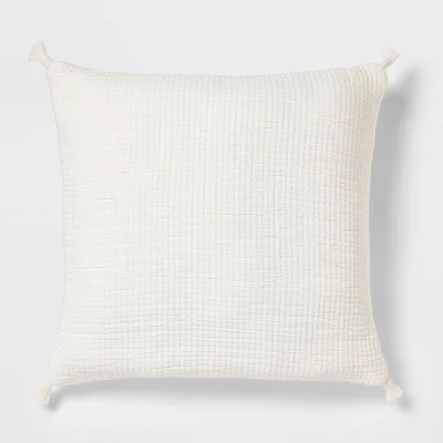 Euro Double Cloth Decorative Throw Pillow - Threshold™ 6 Euro Double Cloth Decorative Throw Pillow - Threshold™ - Image 4
