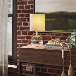 Glass Sphere Mini Table Lamp Clear - Threshold™ -Threshold™ GUEST 3b613f4f 1a7d 4133 b0db 6b5e758490ca