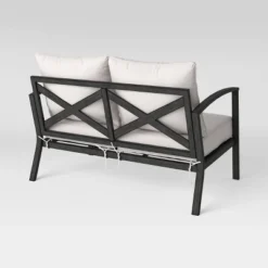 Ryegate Weathered Teak Patio Loveseat - Threshold™ -Threshold™ GUEST 4e5769e4 de8a 4319 966a e74f0172a705