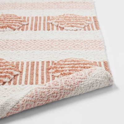 20"x32" Global Bath Rug Clay Pink - Threshold™ 5 20"x32" Global Bath Rug Clay Pink - Threshold™ - Image 3