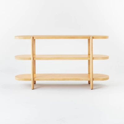 32" Portola Hills 3 Shelf Horizontal Bookcase - Threshold™ Designed With Studio McGee 4 32" Portola Hills 3 Shelf Horizontal Bookcase - Threshold™ Designed With Studio McGee - Image 2