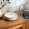4pk Ceramic App Dining Plates Ivory/Gold - Threshold™ -Threshold™ GUEST 5a68e31c 6f94 42b7 9684 9d924d9b198c