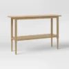 Gretna Narrow Console Table Natural - Threshold™ -Threshold™ GUEST 611ed401 ee4b 4a90 92c5 91a0e9632bd4