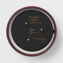 15oz Ceramic Jar 3-Wick Black Honey Vanilla Candle Plum Purple - Threshold™ 7 15oz Ceramic Jar 3-Wick Black Honey Vanilla Candle Plum Purple - Threshold™ -Threshold™ GUEST 628598e2 25c1 4401 a53c 5b759f517136