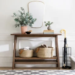 Haverhill Wood Console Table Weathered Brown - Threshold™ 8 Haverhill Wood Console Table Weathered Brown - Threshold™ -Threshold™ GUEST 68bfc5b6 4dc4 4d11 85a5 2a979d37b911