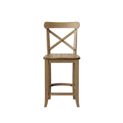 24" Litchfield X-Back Counter Height Barstool - Threshold 9 24" Litchfield X-Back Counter Height Barstool - Threshold - Image 7