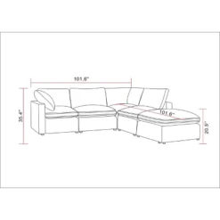 5pc Allandale Modular Sectional Sofa Set - Project 62™ 15 5pc Allandale Modular Sectional Sofa Set - Project 62™ -Threshold™ GUEST 6fe5734f a99e 4188 b902 bcc9240740b5