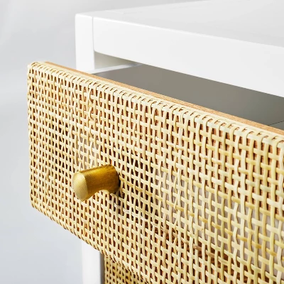 Springville 3 Drawer Nightstand White - Threshold™ Designed With Studio McGee 6 Springville 3 Drawer Nightstand White - Threshold™ Designed With Studio McGee - Image 4