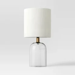 Glass Cylinder Mini Table Lamp With Open Base Clear - Threshold™ 9 Glass Cylinder Mini Table Lamp With Open Base Clear - Threshold™ -Threshold™ GUEST 857dae5c 7594 4a2a a16e 4e68dee8179e