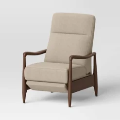Dusk Mid-Century Wooden Arm Recliner - Threshold™ 16 Dusk Mid-Century Wooden Arm Recliner - Threshold™ -Threshold™ GUEST 8847a956 a9d1 4f39 9606 b945601b21b9