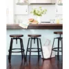 Lewiston Adjustable Swivel Barstool - Threshold™
