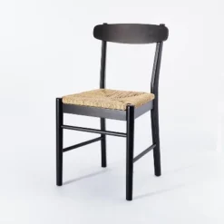 Logan Wood Dining Chair With Woven Seat - Threshold™ Designed With Studio McGee -Threshold™ GUEST a48fd9e6 3c2f 437a bb66 70671f884474