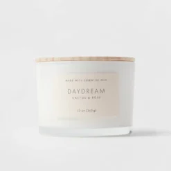 Wood Lidded Glass Wellness Daydream Candle - Threshold™ 10 Wood Lidded Glass Wellness Daydream Candle - Threshold™ -Threshold™ GUEST a7e1807b 0d8a 4b7c 968f 12e8206ee55d