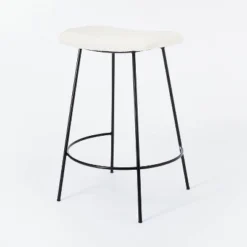 Clarkston Metal Counter Height Barstool With Upholstered Seat - Threshold™ Designed With Studio McGee 18 Clarkston Metal Counter Height Barstool With Upholstered Seat - Threshold™ Designed With Studio McGee -Threshold™ GUEST a86feba4 4168 43e4 b718 43ae445afc85
