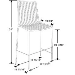 Set Of 2 Sodra Rounded Seat Wire Counter Height Barstool Black - Threshold™ 11 Set Of 2 Sodra Rounded Seat Wire Counter Height Barstool Black - Threshold™ -Threshold™ GUEST aba0b7b0 e031 40e5 a117 6b6b5d67048f