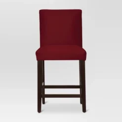 25" Velvet Parsons Counter Height Barstool Wood - Threshold™ 21 25" Velvet Parsons Counter Height Barstool Wood - Threshold™ -Threshold™ GUEST b539eeaa 1ae4 48fe 875e 083e930b8dc6
