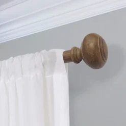 Curtain Rod Faux Wood - Threshold™ -Threshold™ GUEST bc30ea2d 437b 46ec ae00 b573b4e60fc3