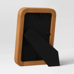 Rounded Corner Medium Wood Single Image Table Frame Brown - Threshold™ -Threshold™ GUEST bda219e0 4819 4b0b a7d5 f38413072ffe