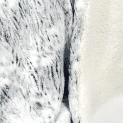 Tipped Snow Leopard Faux Fur Reversible Throw Blanket - Threshold™ -Threshold™ GUEST c5d0741c fee3 4eca aa69 0a3cd0783aba