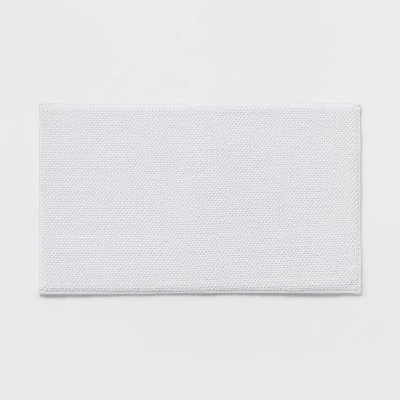 20"x34" Performance Plus Cotton Memory Foam Bath Rug - Threshold™ 7 20"x34" Performance Plus Cotton Memory Foam Bath Rug - Threshold™ - Image 5