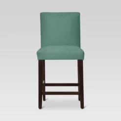 25" Velvet Parsons Counter Height Barstool Wood - Threshold™ 19 25" Velvet Parsons Counter Height Barstool Wood - Threshold™ -Threshold™ GUEST e3973a5e 5bf0 429e 8c8c 321e5ddb261c