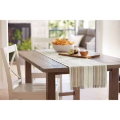 Cotton Striped Table Runner - Threshold™ -Threshold™ GUEST e6856f81 0e4d 4139 91bd c0323e8708be