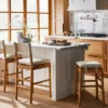 Emery Wood Counter Height Barstool With Upholstered Seat And Sling Back Natural - Threshold™ Designed With Studio McGee -Threshold™ GUEST e80d87fd 1c06 4894 849f a16b15851cc5