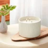 Textured Straight Side Ceramic Warm Cider & Cinnamon Candle White - Threshold™ 2 Textured Straight Side Ceramic Warm Cider & Cinnamon Candle White - Threshold™ -Threshold™ GUEST ead6b78f 6401 4b57 b81d beda83e91c4e