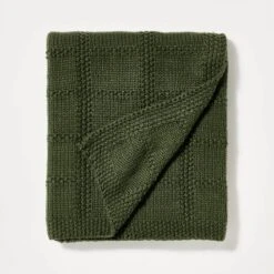 Grid Knit Throw Blanket - Threshold™ Designed With Studio McGee -Threshold™ GUEST f215dc3f 44a0 4c1b 9ed3 f6fe35bcd634