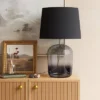 Smoked Glass Table Lamp Black (Includes LED Light Bulb) - Threshold™ 2 Smoked Glass Table Lamp Black (Includes LED Light Bulb) - Threshold™ -Threshold™ GUEST f6ea20fb 05c7 4624 a202 ee030a752c6a