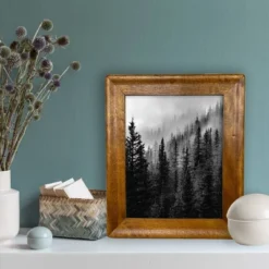 8" X 10" Rounded Corner Frame Golden Walnut - Threshold™ -Threshold™ GUEST fdf948d0 d278 4a79 b63a df34cccb97f6